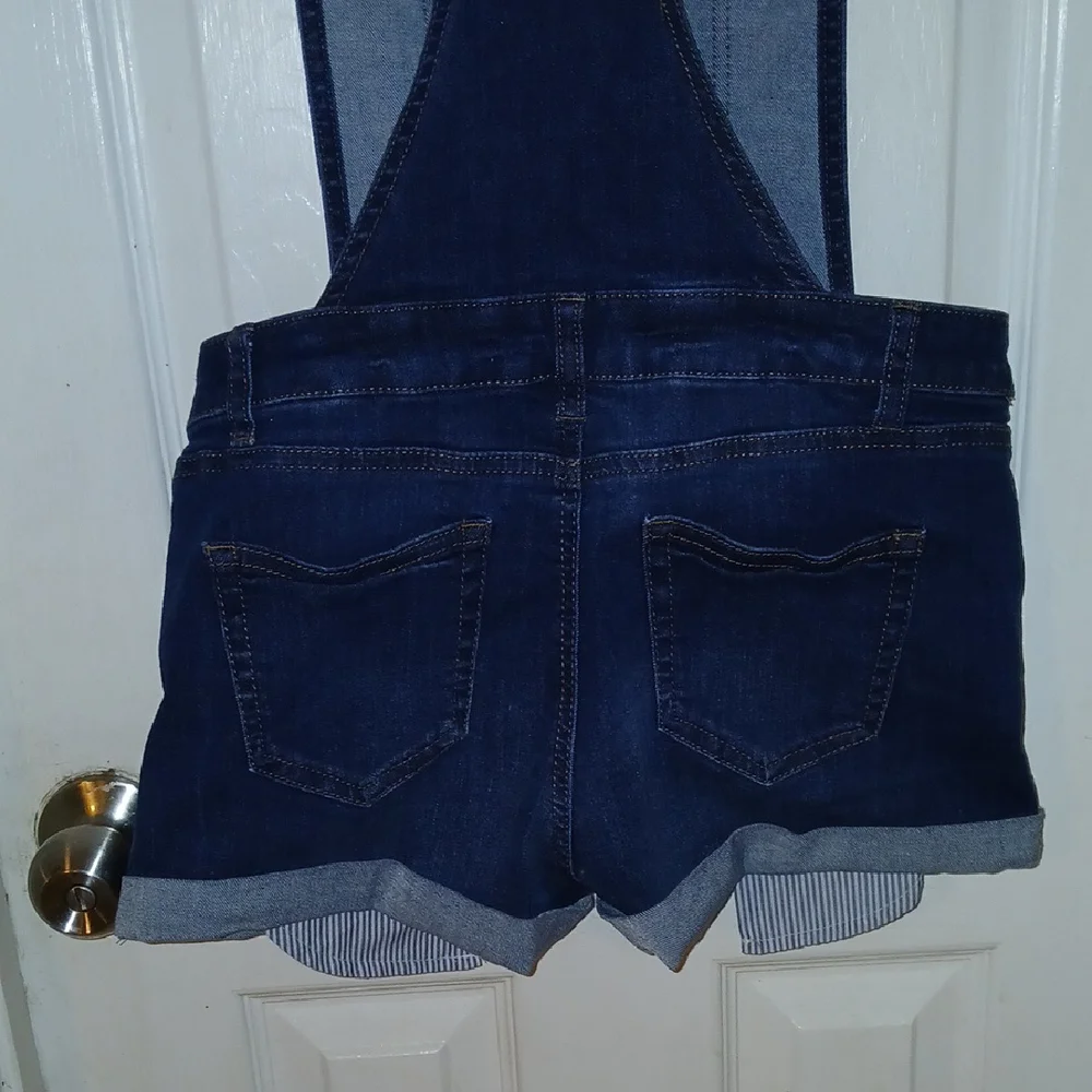 Wax Dark Blue Denim Overalls